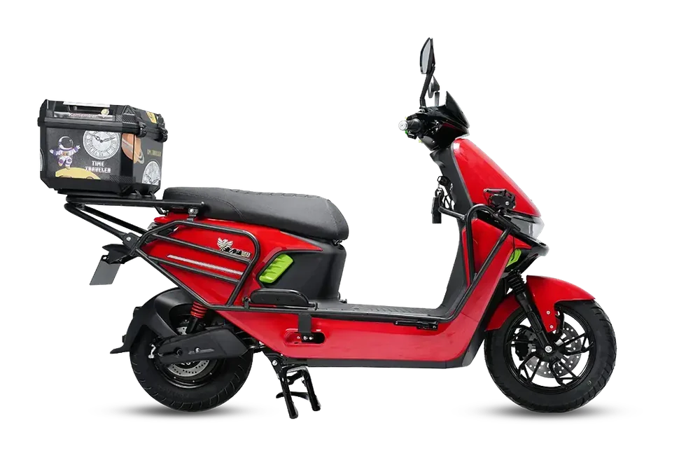 Zhongfa ZF Parkour electric delivery scooter with rear top box